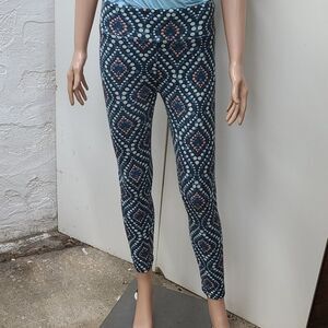 LuLaroe blue dotted leggings